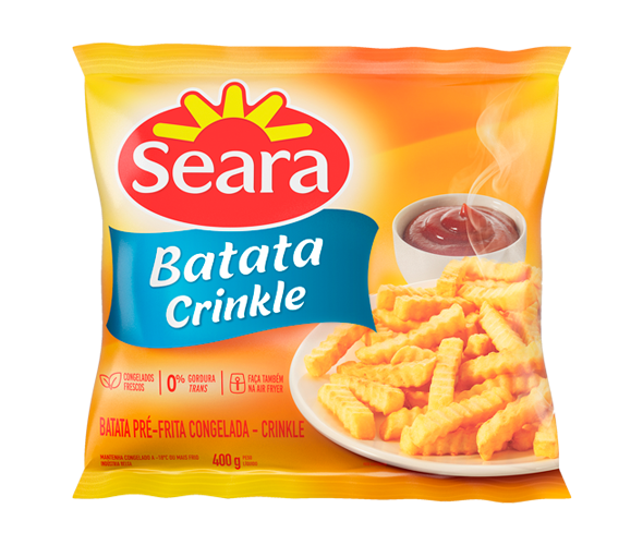 Batata Crinkle Seara 400g