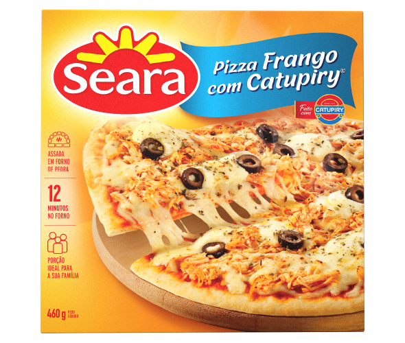 Pizza de frango com catupiry® Seara 460g