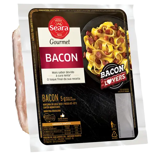 Bacon Tablete Seara Gourmet