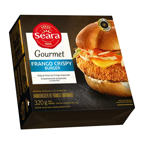 Frango Crispy Burguer Seara Gourmet 320g