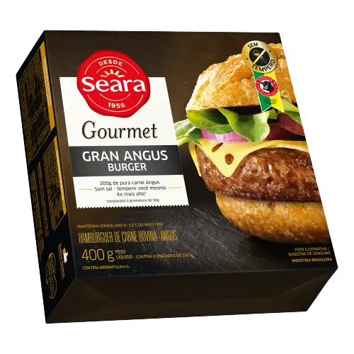 Gran Angus Burger Seara Gourmet 400g