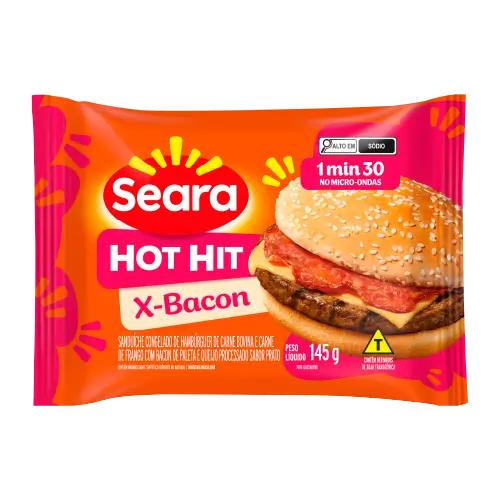 Hot Hit X-Bacon Seara 145g