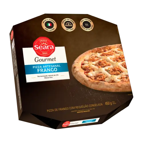 Pizza Frango com Requeijão Seara Gourmet 450g