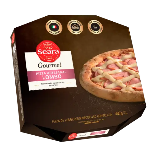 Pizza Lombo com Requeijão Seara Gourmet 450g