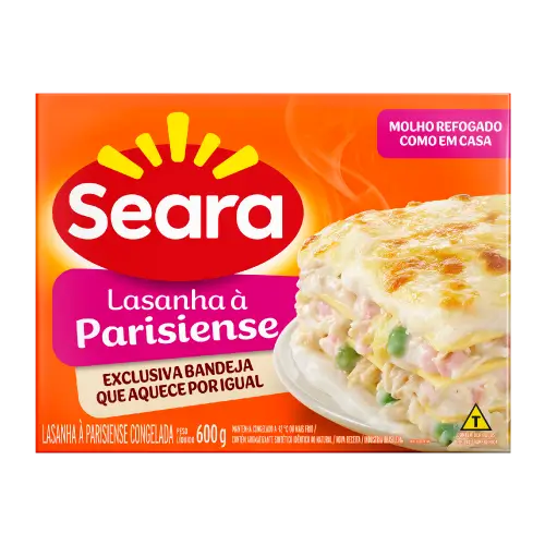 Lasanha à Parisiense Seara 600g