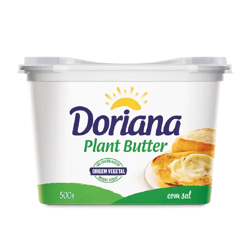 Margarina Plant Butter com Sal Doriana 500g