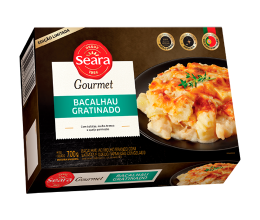 Bacalhau gratinado com batatas Seara Gourmet 700g