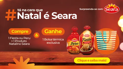 Compre Produtos Seara e Ganhe uma Bolsa Térmica Exclusiva