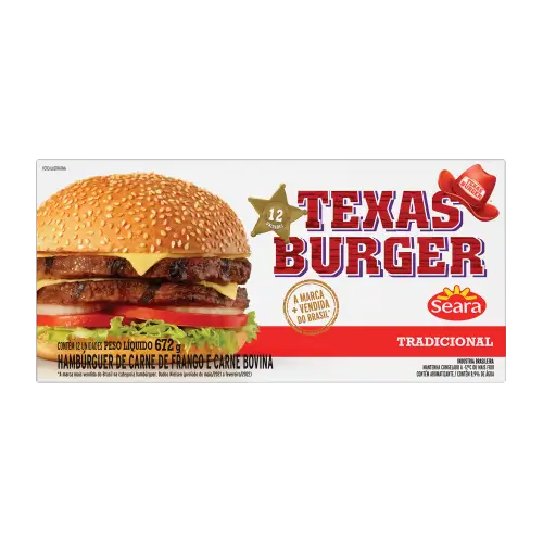 Texas Burguer 672g