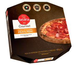 Pizza pepperoni Seara Gourmet 450g