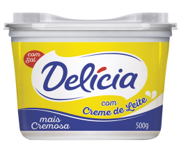 Margarina Delícia Cremosa com Sal 500g