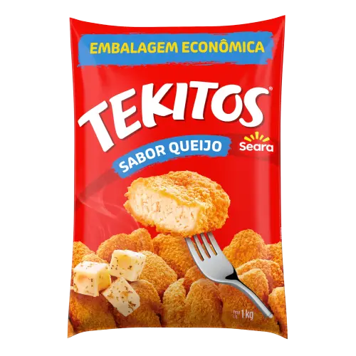 Tekitos com Queijo 1kg Congelado Ensacado