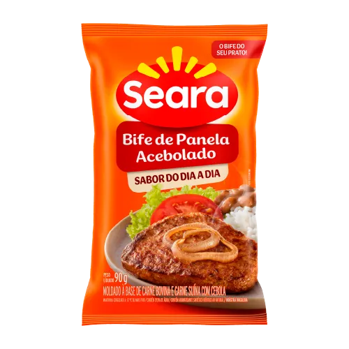 Bife de Panela Acebolado Seara 90g