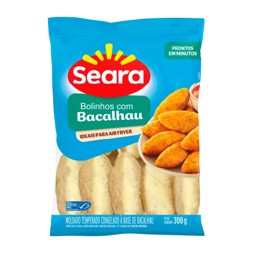 Bolinhos com Bacalhau Seara 300g