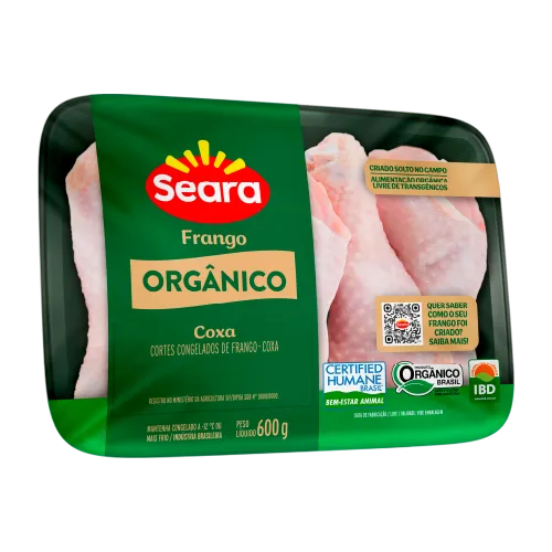 Coxa Bandeja Seara Orgânico 600g