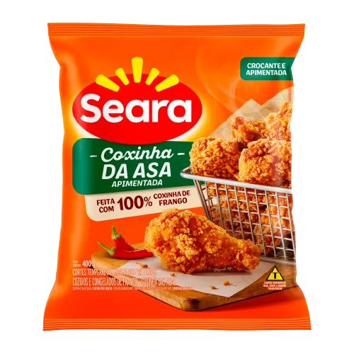 Coxinha da Asa Apimentada Seara 400g