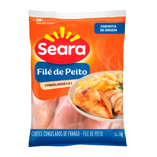 Filé de Peito de Frango Ensacolado