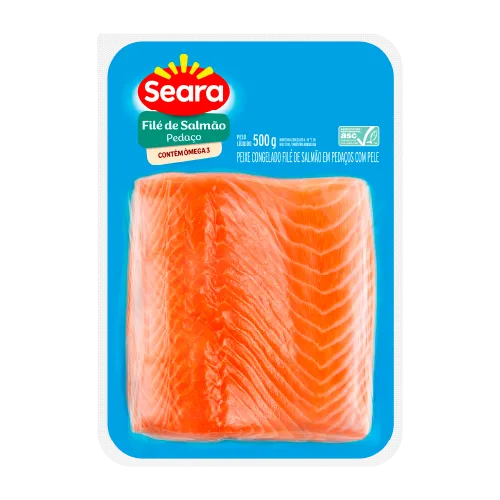 Filé de Salmão (Pedaço) Seara 500g