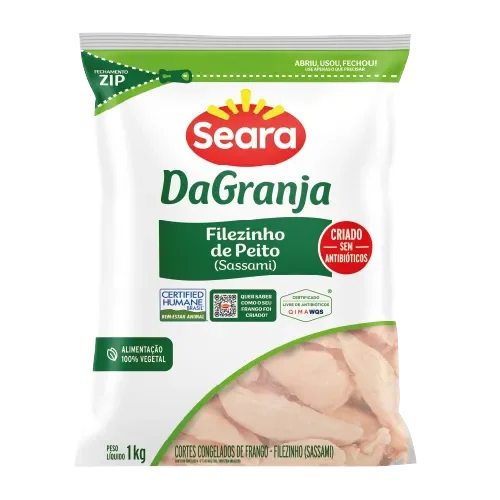 Filezinho de Peito Sassami DaGranja 1kg