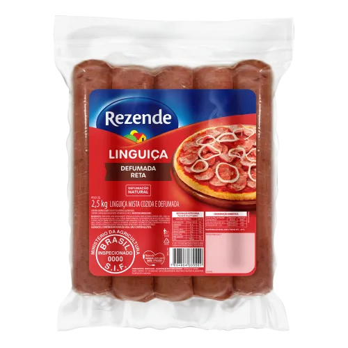 Linguiça Defumada Reta Rezende