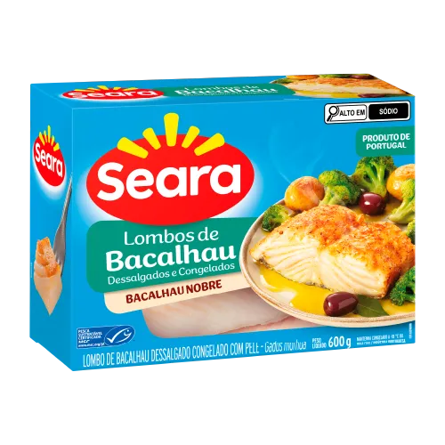 Lombos de Bacalhau Seara 600g