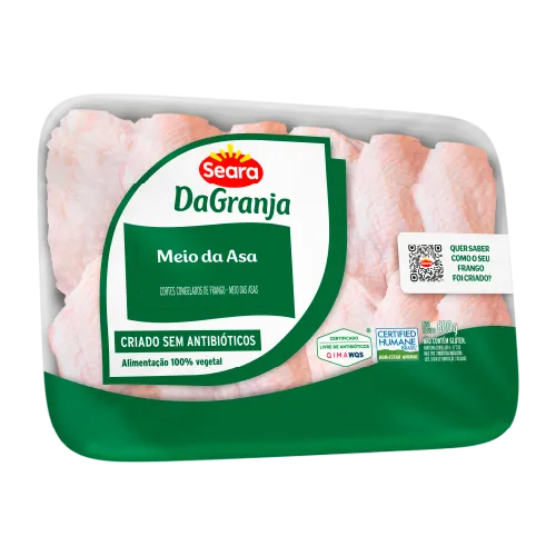 Meio da Asa Bandeja DaGranja 600g