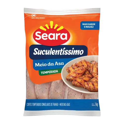 Meio da Asa Suculentíssimo Seara 1kg