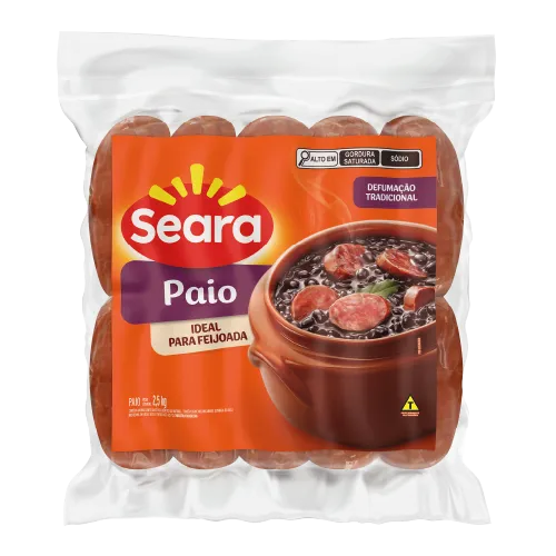 Paio para feijoada Ensacolada