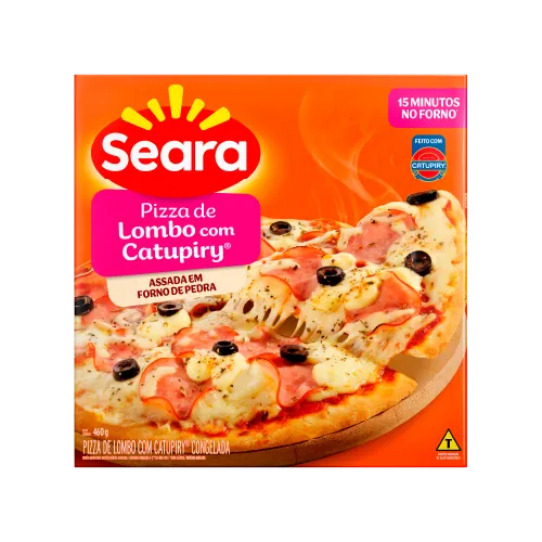 Pizza de Lombo com Catupiry® Seara 460g