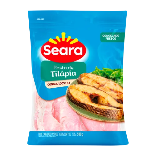 Postas de Tilápia Seara 500g