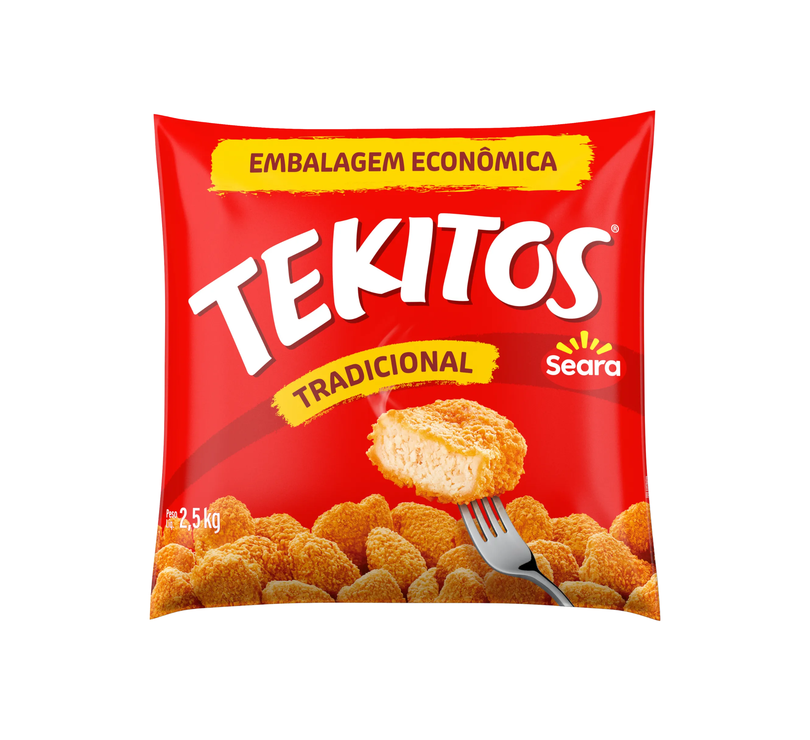 Tekitos 2,5kg Congelado Ensacado