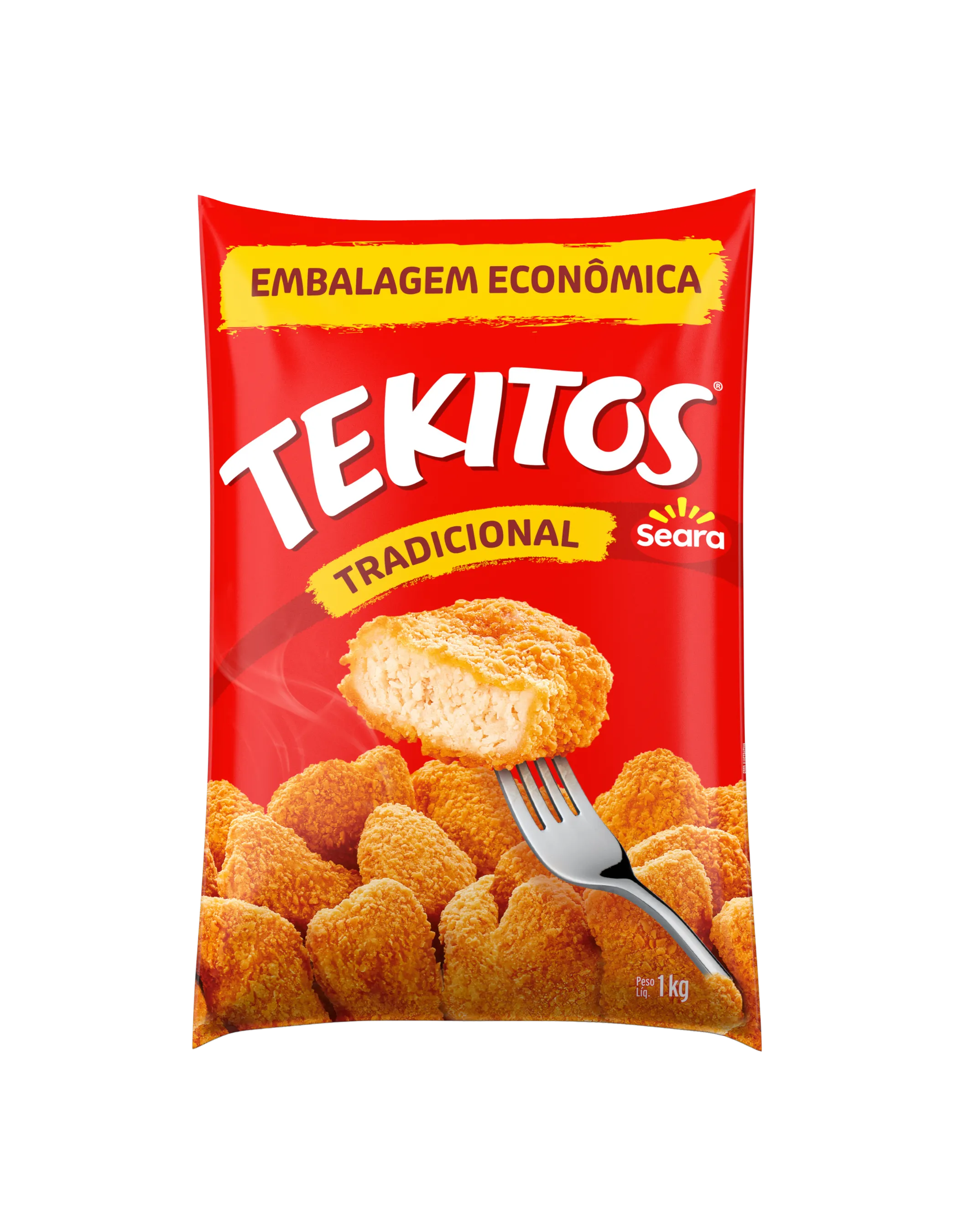 Tekitos Tradicional 1kg Congelado Ensacado