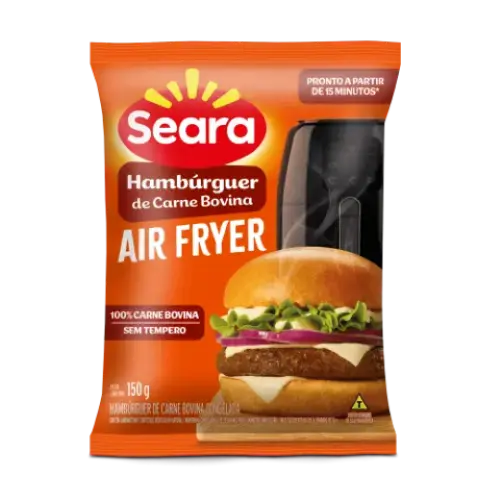 Hamburguer de Carne Bovina para Air Fryer