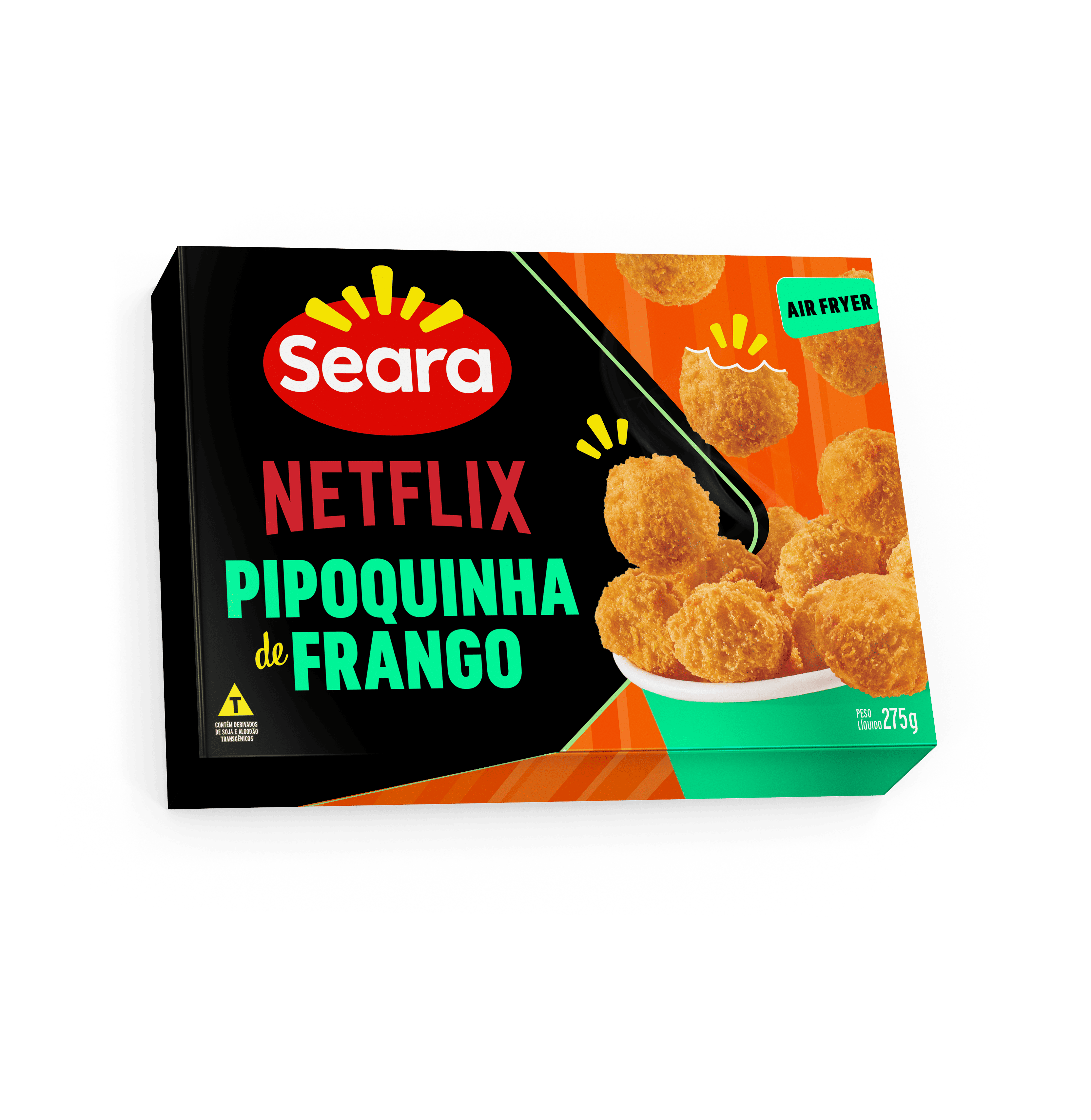 Pipoquinha de Frango Netflix